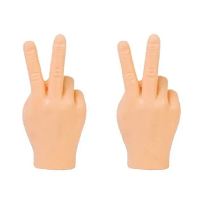 Funny Gesture Toys Mini Multi-Style  Plastic Human Fake Hand Gloves