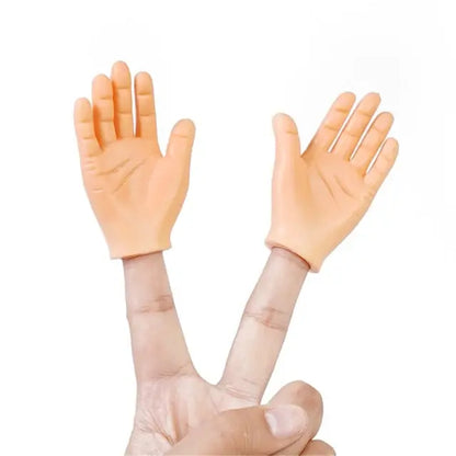 Funny Gesture Toys Mini Multi-Style  Plastic Human Fake Hand Gloves