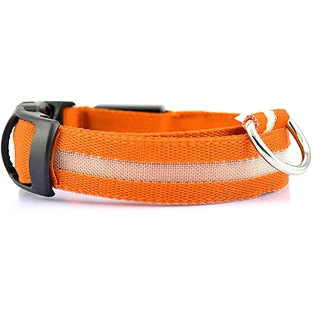 LED Glowing Dog Collars Rechargeable Waterproof